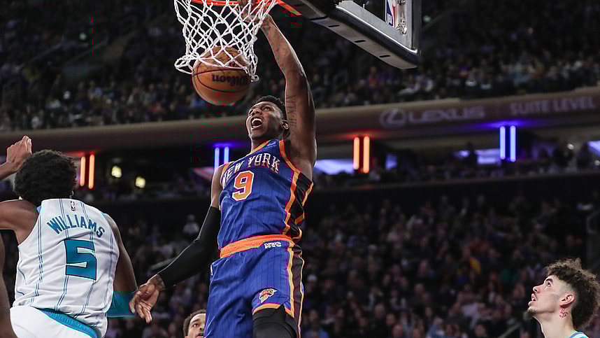 NBA: Charlotte Hornets at New York Knicks