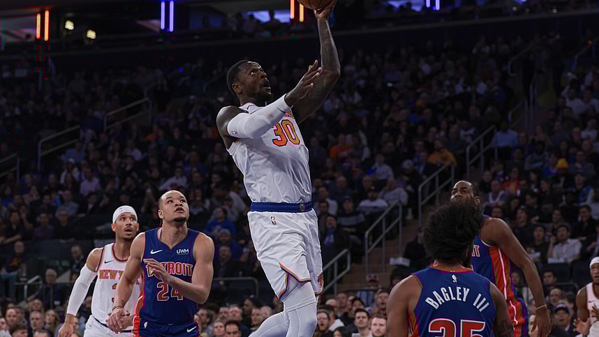 NBA: Detroit Pistons at New York Knicks