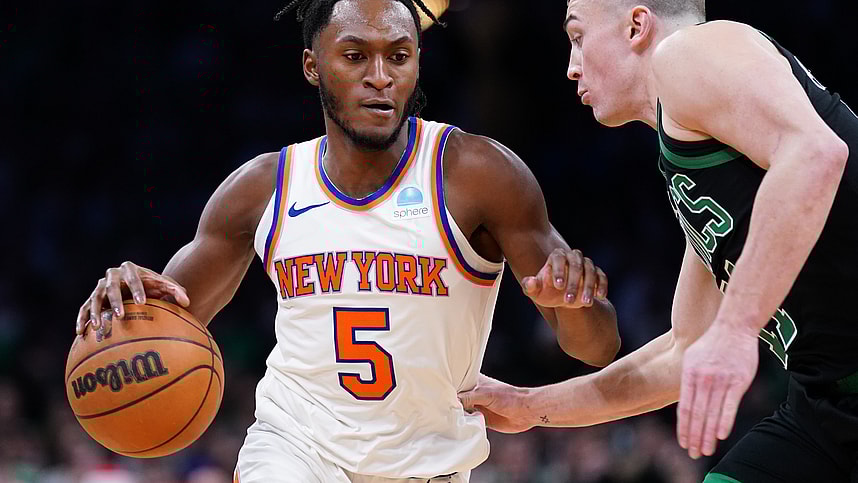 NBA: New York Knicks at Boston Celtics