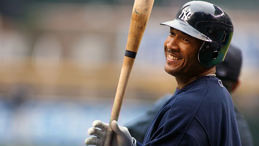 New York Yankees right fielder (11) Gary Sheffield against the Arizona Diamondbacks at Chase Field