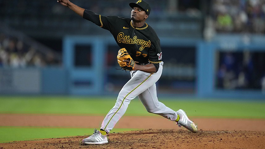 mlb: pittsburgh pirates at los angeles dodgers, yerry de los santos, yankees