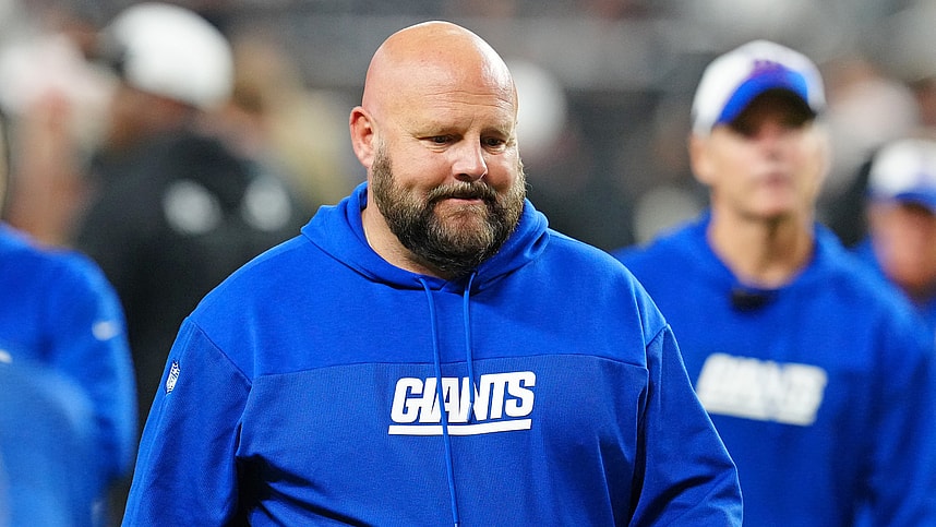 nfl: new york giants at las vegas raiders, brian daboll