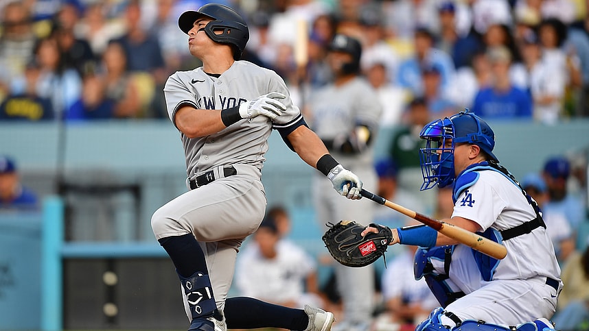 mlb: new york yankees at los angeles dodgers, anthony volpe