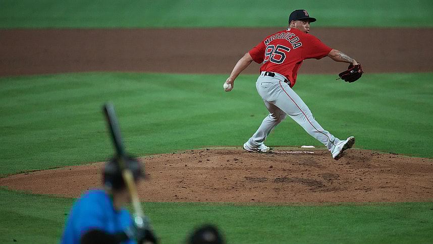 mlb: spring training-boston red sox at miami marlins, yankees, oddanier mosqueda