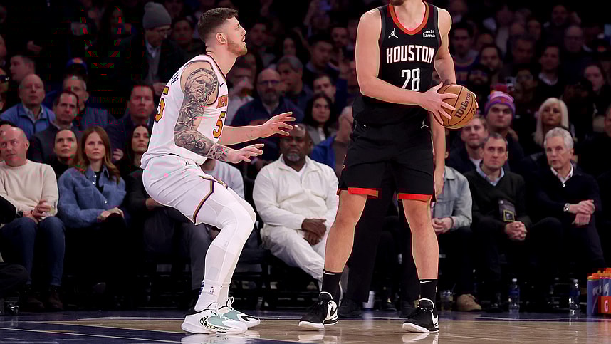 NBA: Houston Rockets at New York Knicks
