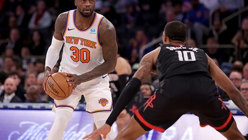 NBA: Houston Rockets at New York Knicks