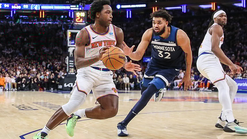 NBA: Minnesota Timberwolves at New York Knicks