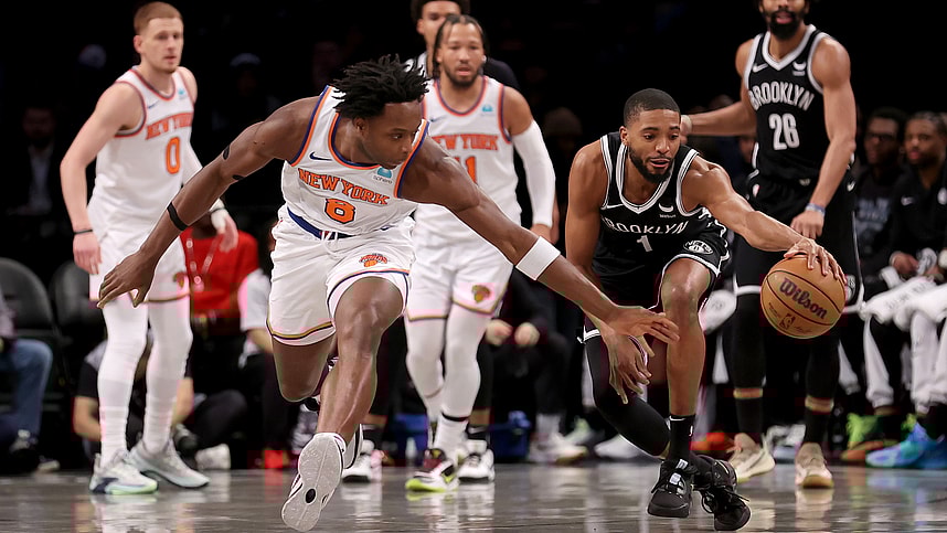 NBA: New York Knicks at Brooklyn Nets