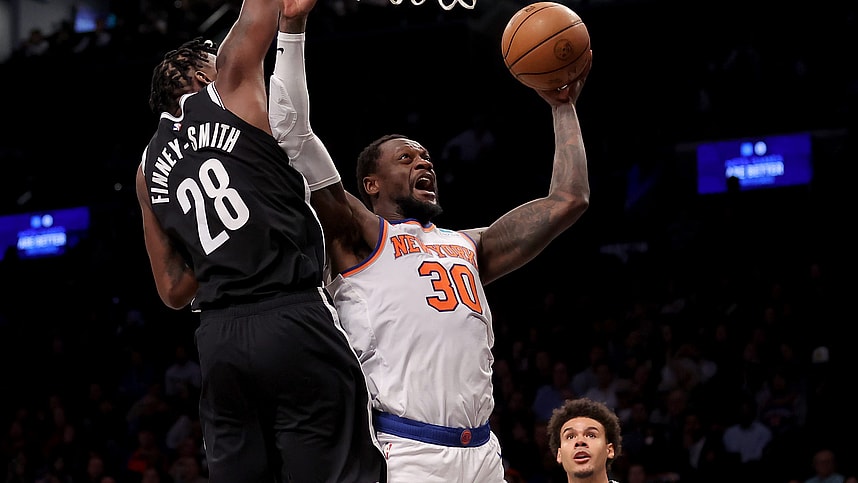 NBA: New York Knicks at Brooklyn Nets