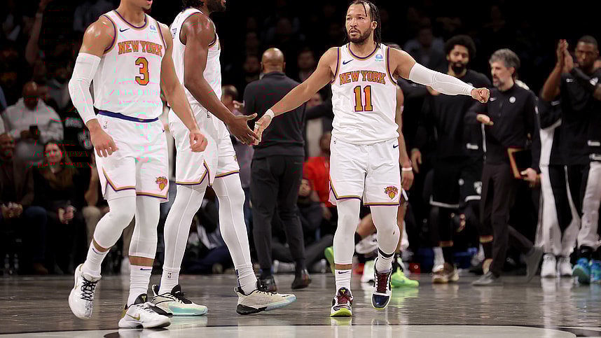 NBA: New York Knicks at Brooklyn Nets