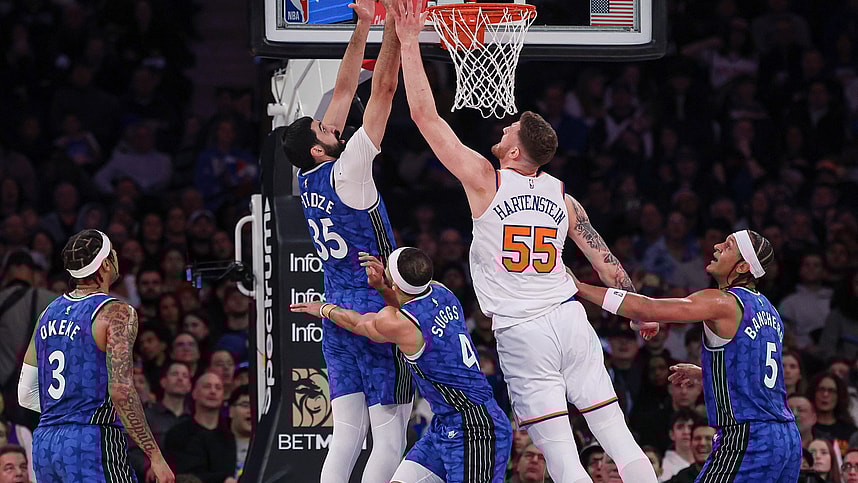 NBA: Orlando Magic at New York Knicks