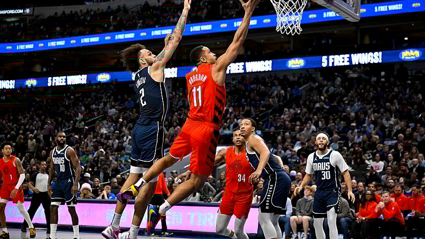 NBA: Portland Trail Blazers at Dallas Mavericks