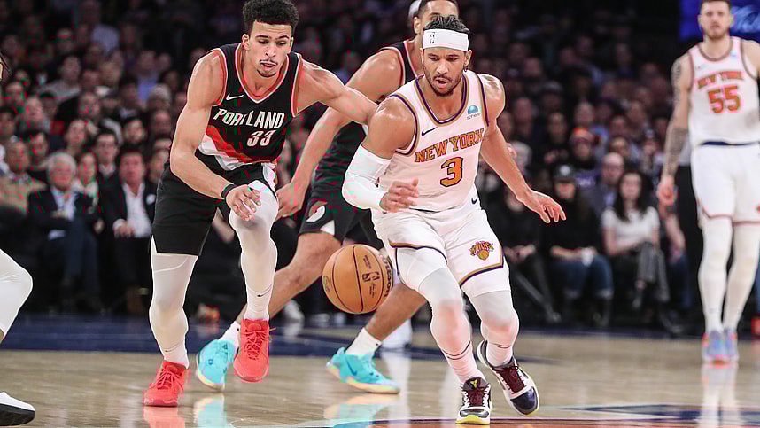 NBA: Portland Trail Blazers at New York Knicks