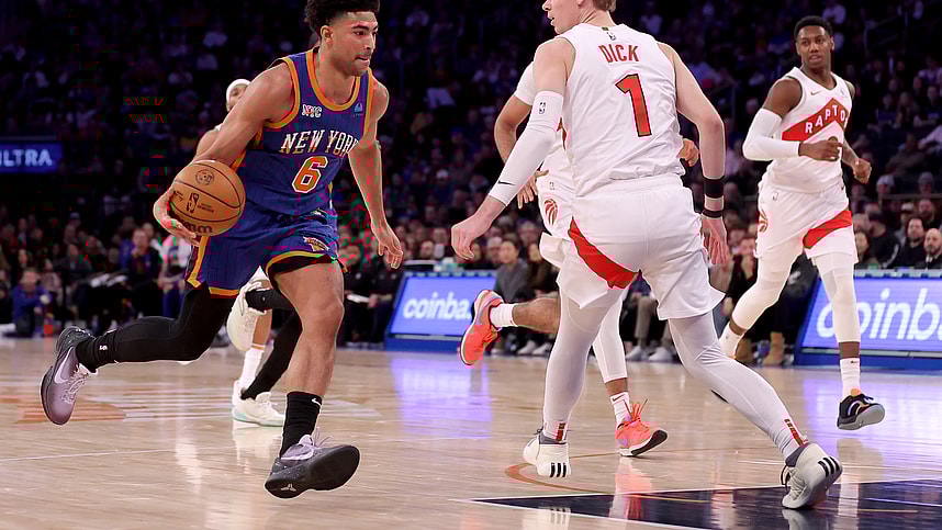 NBA: Toronto Raptors at New York Knicks