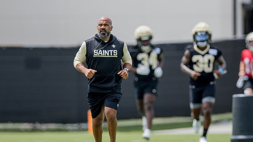 New Orleans Saints running back coach Joel Thomas (New York Giants)