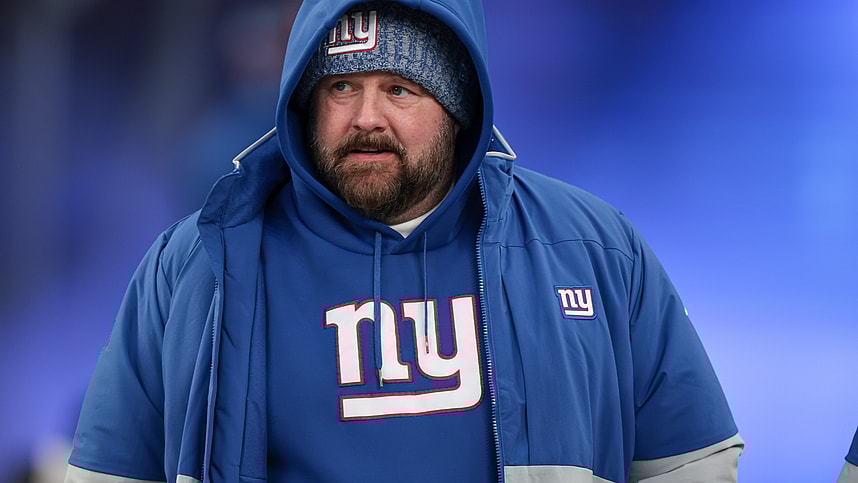 New York Giants head coach Brian Daboll walks on the field before the game against the Philadelphia Eagles at MetLife Stadium
