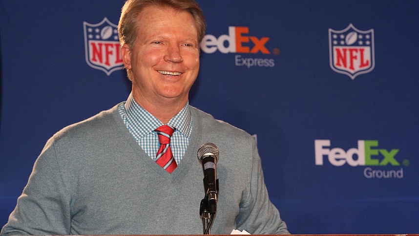 New York Giants former quarterback Phil Simms