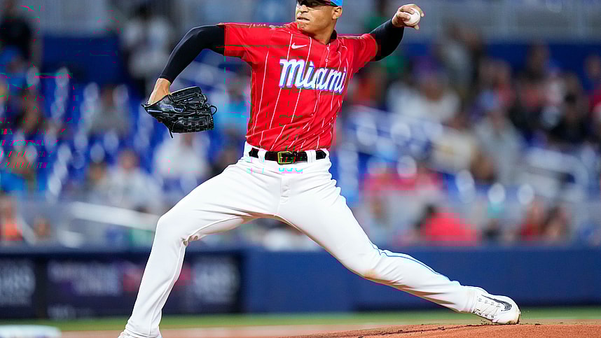 mlb: milwaukee brewers at miami marlins, yankees, jesus luzardo