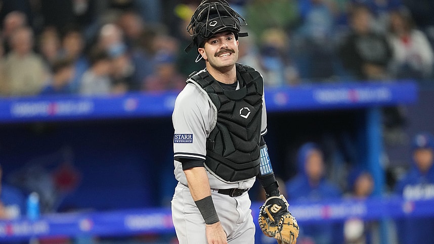 mlb: new york yankees at toronto blue jays, austin wells
