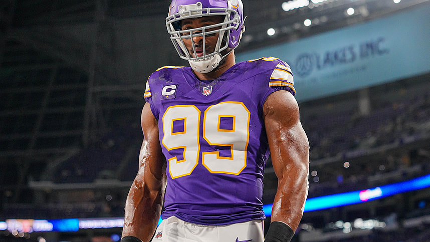 nfl: chicago bears at minnesota vikings, danielle hunter, new york giants