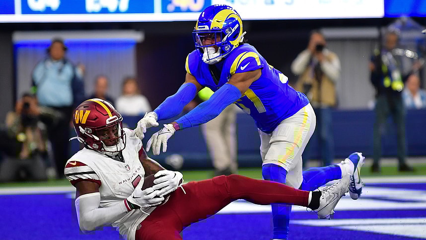 nfl: washington commanders at los angeles rams, curtis samuel, new york giants