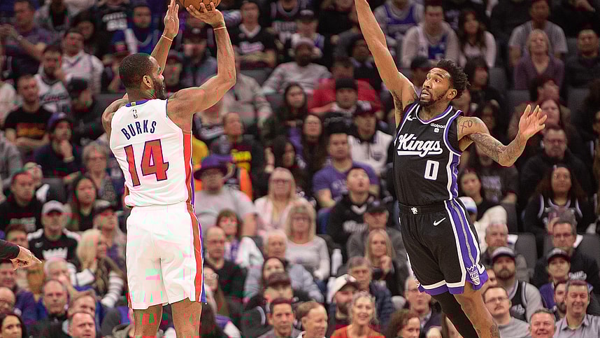 NBA: Detroit Pistons at Sacramento Kings