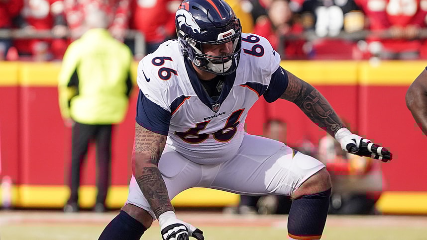 Denver Broncos guard Dalton Risner (Giants)