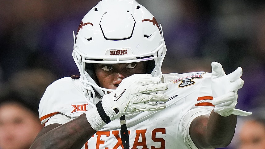 Texas Longhorns wide receiver Xavier Worthy (Giants draft prospect)