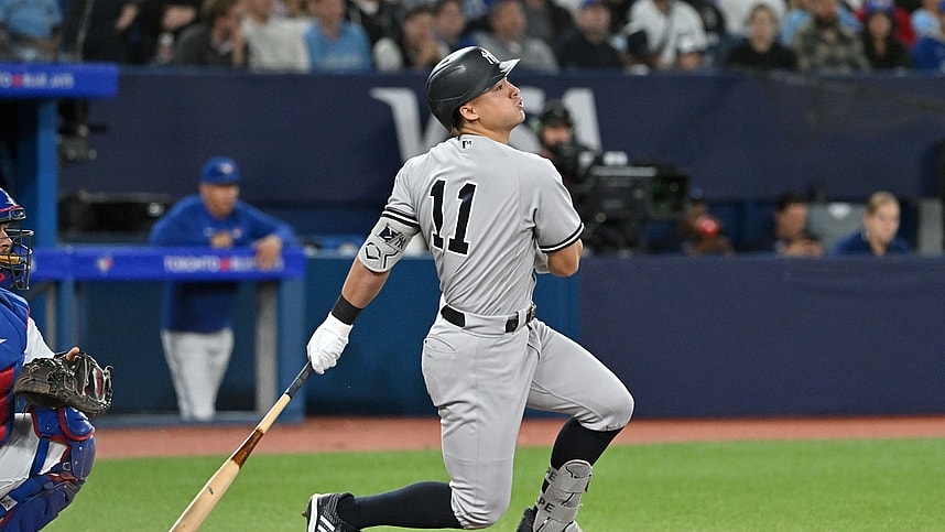 mlb: new york yankees at toronto blue jays, anthony volpe