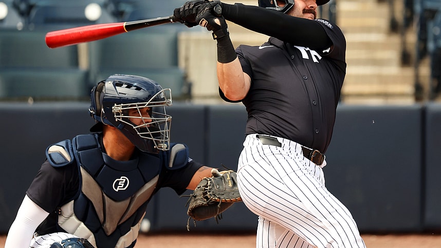 mlb: new york yankees-workouts, austin wells