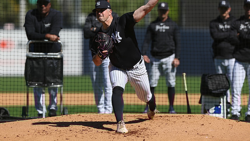 mlb: new york yankees-workouts, carlos rodon