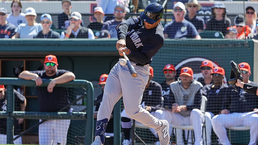 mlb: spring training-new york yankees at detroit tigers, trent grisham