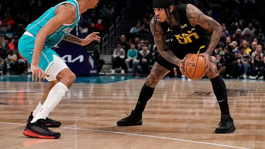 nba: utah jazz at charlotte hornets, jordan clarkson, knicks