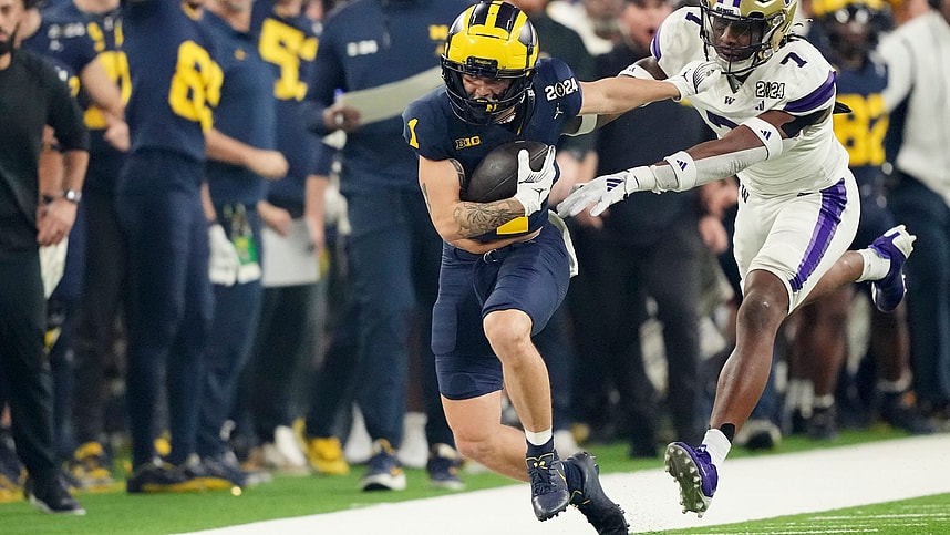 ncaa football: cfp national championship-washington at michigan, roman wilson, new york giants