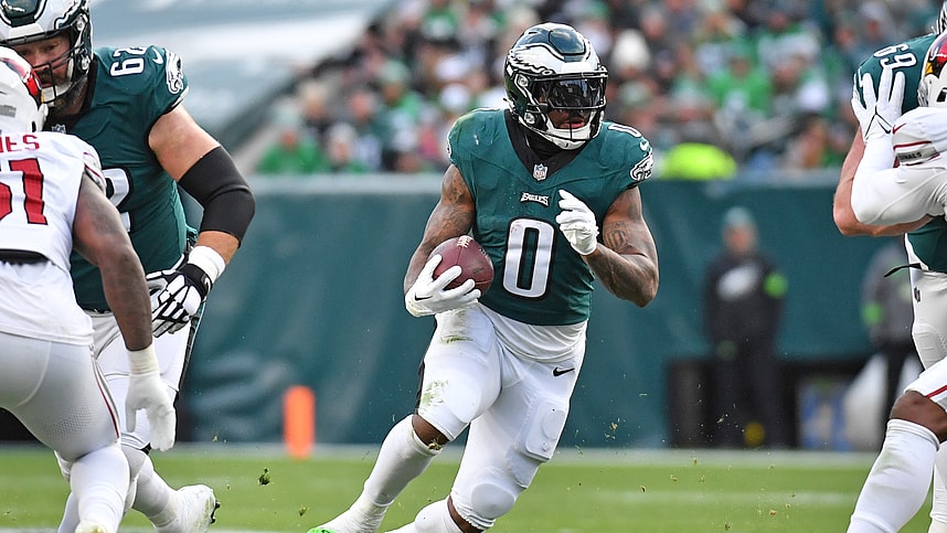 nfl: arizona cardinals at philadelphia eagles, d'andre swift, giants