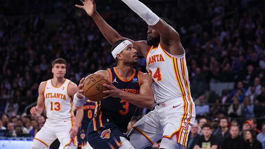 NBA: Atlanta Hawks at New York Knicks