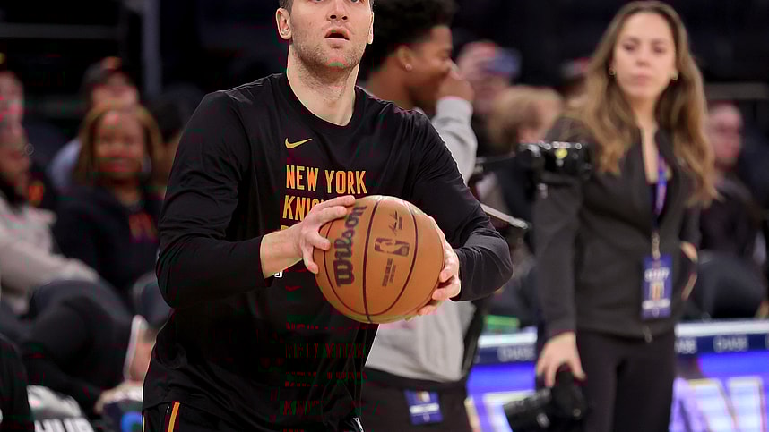 New York Knicks forward Bojan Bogdanovic