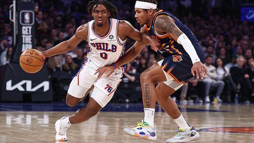 NBA: Philadelphia 76ers at New York Knicks
