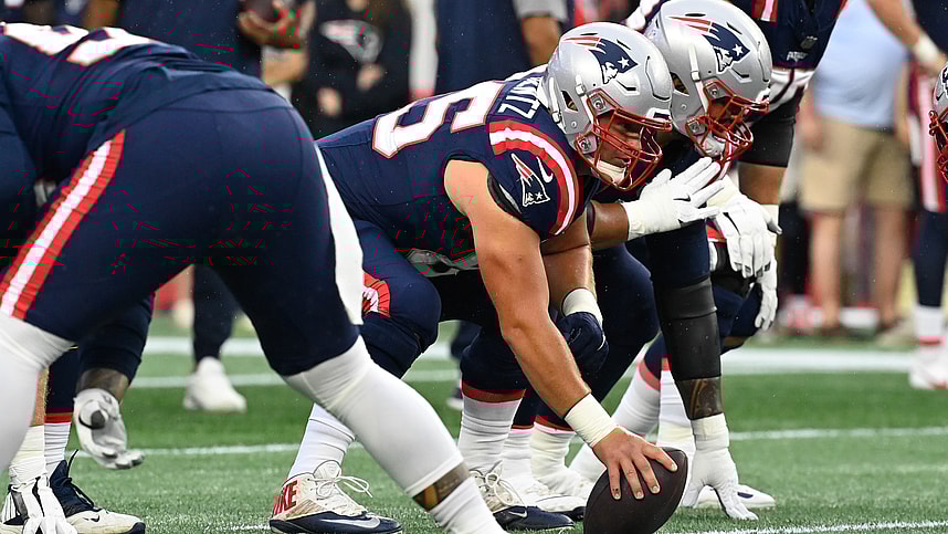 New England Patriots guard James Ferentz (New York Giants)