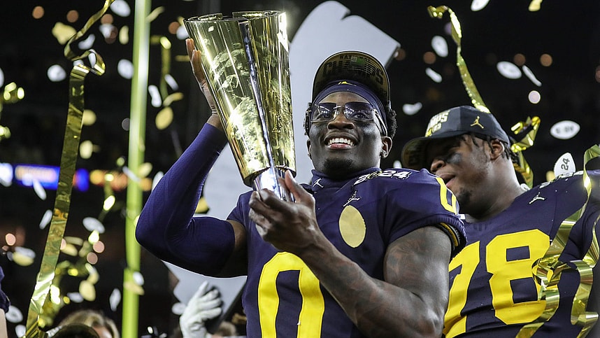 Michigan defensive back Mike Sainristil (New York Giants prospect)