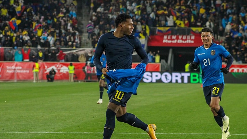 Gonzalo Plata scores the winning goal | Credit: Shanely Leonardini