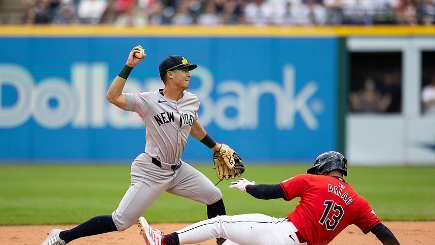 MLB: New York Yankees at Cleveland Guardians