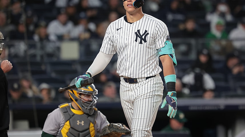 MLB: Oakland Athletics at New York Yankees, aaron judge