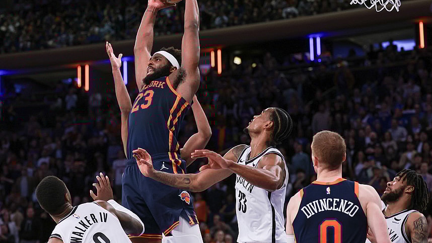 NBA: Brooklyn Nets at New York Knicks