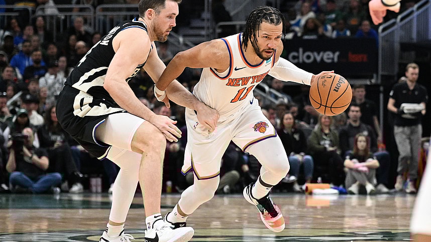 NBA: New York Knicks at Milwaukee Bucks