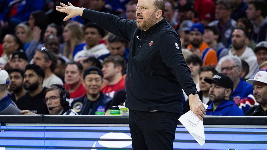 NBA: Playoffs-New York Knicks at Philadelphia 76ers