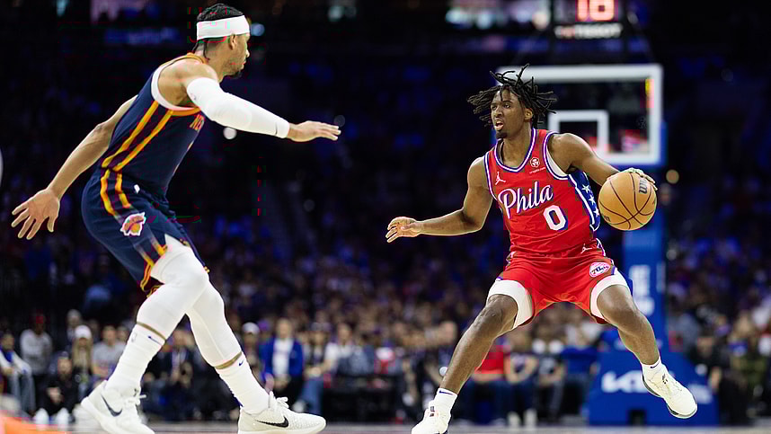 NBA: Playoffs-New York Knicks at Philadelphia 76ers