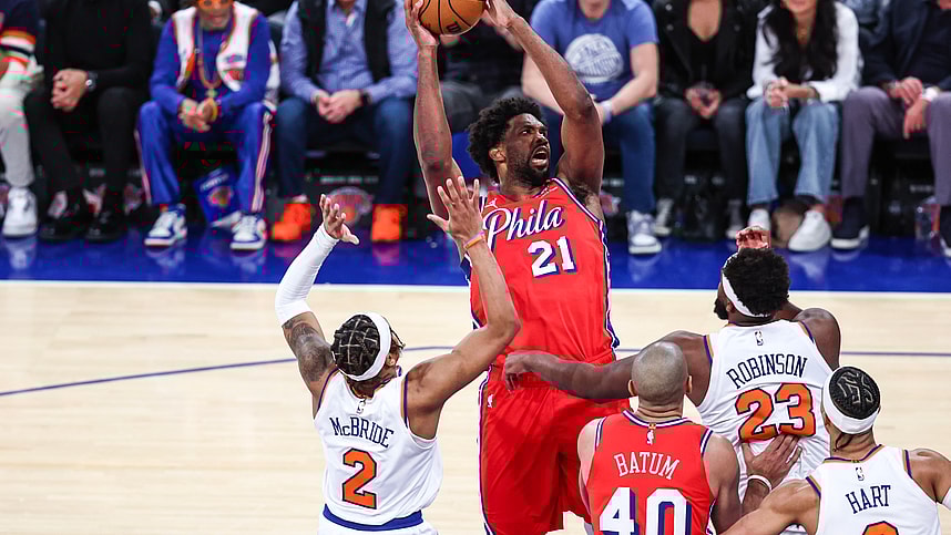 NBA: Playoffs-Philadelphia 76ers at New York Knicks