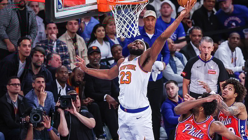NBA: Playoffs-Philadelphia 76ers at New York Knicks