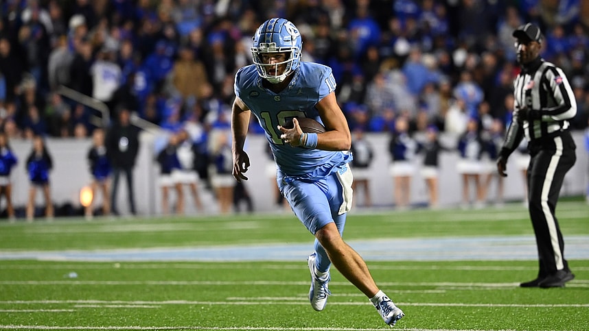 NCAA Football: Duke at North Carolina, new york giants, drake maye